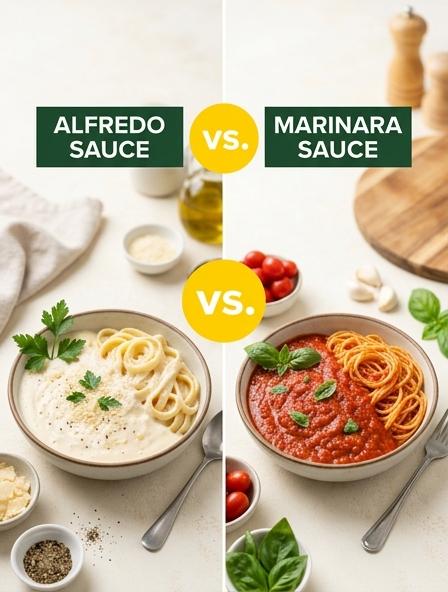 Alfredo Sauce vs Marinara: Which is Best for Nutritional Value, Preparation Efficiency, and Culinary Versatility?
