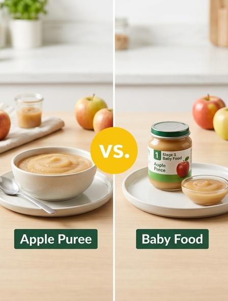 Apple Puree vs Baby Food: Are They The Same? Baking, Texture, and Nutrition