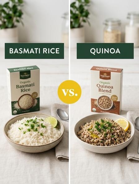 Basmati Rice vs Quinoa: Which is Best for Nutritional Density, Blood Sugar Stability, and Digestive Comfort?
