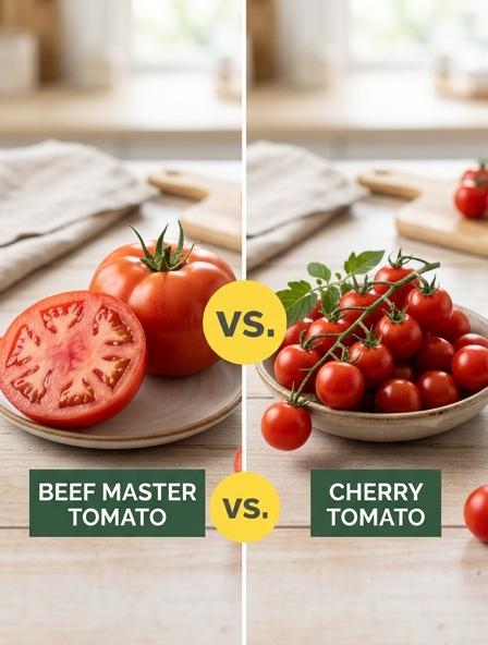 Beef Master Tomato vs Cherry Tomato : The Differences in Culinary Performance, Nutritional Density, and Structural Integrity.
