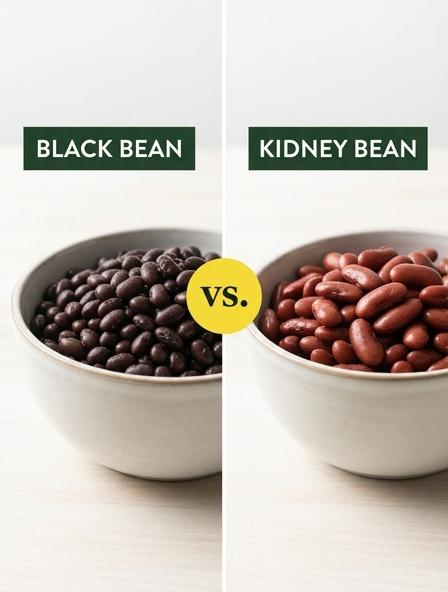 Black Bean vs Kidney Bean: Comparing Nutrition, Texture, and Culinary Differences