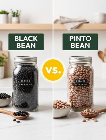 Black Bean vs Pinto Bean : The Differences in Nutrition, Texture, and Culinary Impact