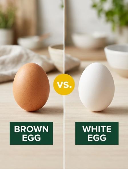 Brown Egg vs White Egg : Are They The Same? Nutritional Profiles, Cooking Performance, and Yolk Quality