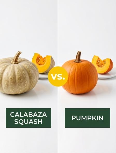 Calabaza Squash vs Pumpkin: The Differences in Culinary Performance, Nutritional Profiles, and Preparation Efficiency.