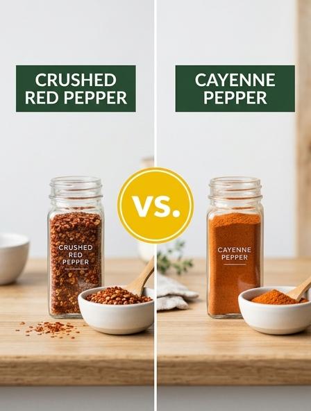 Crushed Red Pepper vs Cayenne : Comparing Heat Intensity, Texture, and Culinary Performance Differences