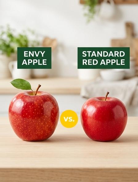Envy Apple vs Standard Apples : Are They The Same? Baking Performance, Browning Resistance, and Culinary Versatility