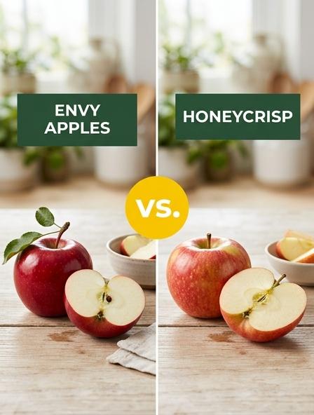 Envy Apples vs Honeycrisp: The Differences in Culinary Performance, Cellular Texture, and Storage Longevity