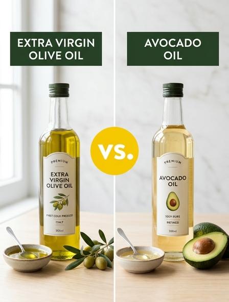Extra Virgin Olive Oil vs Avocado Oil: Which is Best for High Heat Cooking, Heart Health, and Culinary Versatility?
