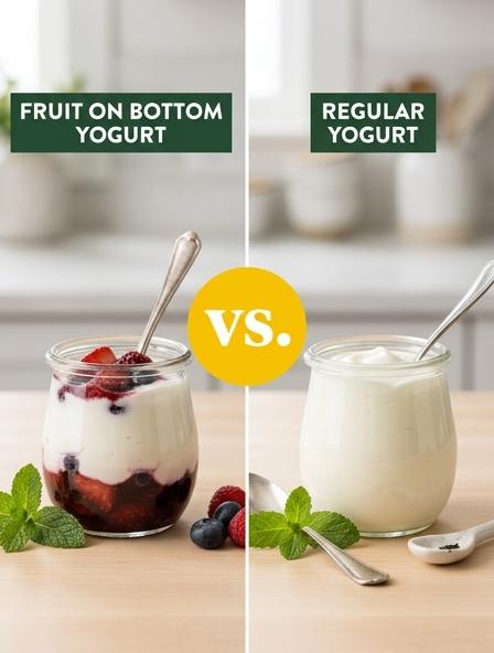 Fruit on Bottom Yogurt vs Regular Yogurt : Are They The Same? Nutritional Content, Texture Consistency, and Ingredient Quality