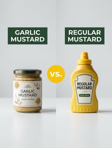 Garlic Mustard vs. Regular Mustard: The Differences in Flavor Profiles, Nutritional Value, and Culinary Performance.