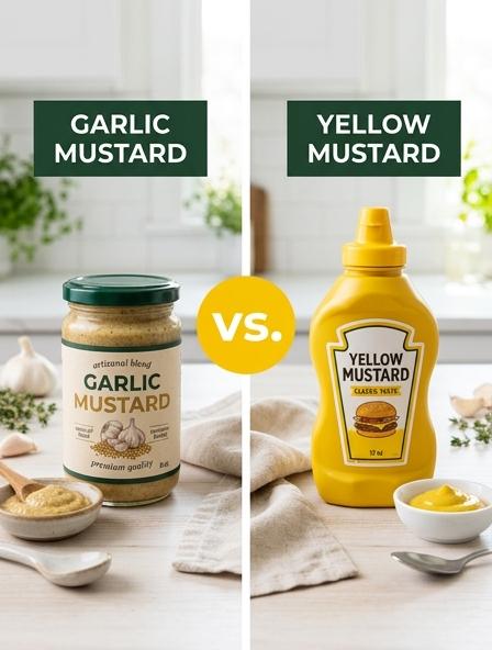 Garlic Mustard vs Yellow Mustard: The Differences in Flavor Profiles, Nutritional Density, and Heat Stability.