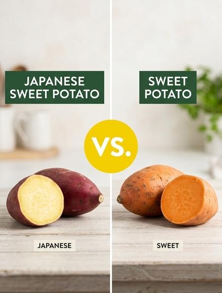 Japanese Sweet Potato vs Sweet Potato : The Differences in Texture, Nutrition, and Cooking Performance