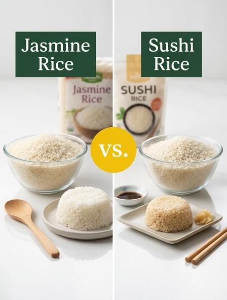 Jasmine Rice vs Sushi Rice: Which is Best for Texture, Nutrition, and Culinary Performance?