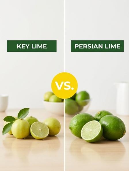 Key Lime vs Persian Lime : Comparing Flavor, Juice, and Zesting Differences