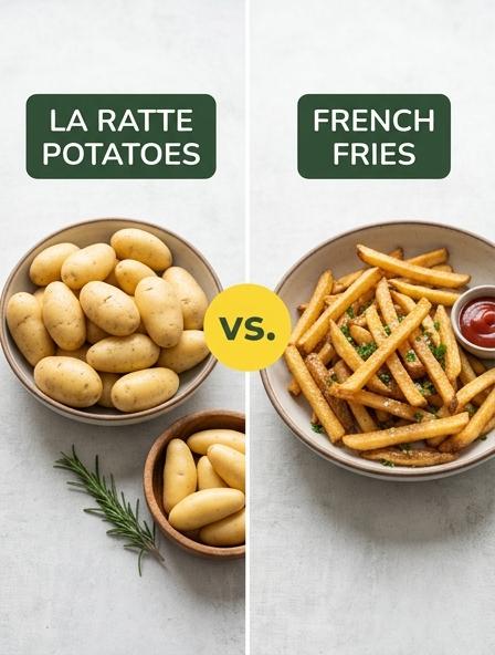 La Ratte Potatoes vs French Fries: Which is Best for Nutrition, Gourmet Flavor, and Digestive Health?