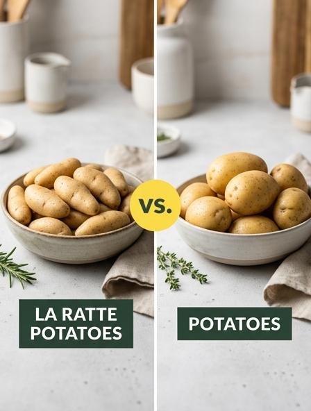 La Ratte Potatoes vs Regular Potatoes: Comparing Flavor, Texture, and Nutrition Differences
