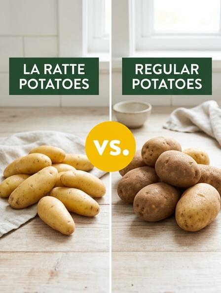 La Ratte Potatoes vs Regular Potatoes: The Differences in Texture, Nutritional Profile, and Culinary Performance