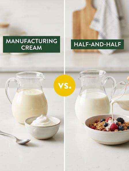 Manufacturing Cream vs Half-and-Half: Which is Best for Sauce Reductions, Whipping Volume, and High-Heat Stability?