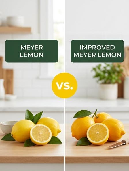 Meyer Lemon vs Improved Meyer Lemon: The Differences in Flavor Profiles, Culinary Performance, and Botanical Resilience.