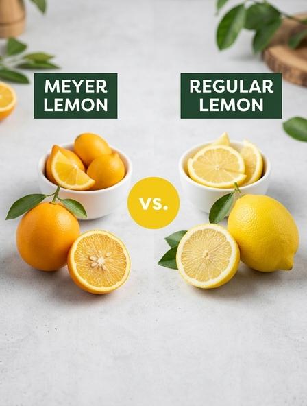 Meyer Lemon vs Regular Lemon: Are They The Same? Acidity, Sugar Content, and Juice Yield.