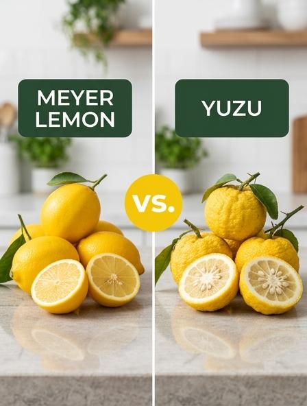 Meyer Lemon vs Yuzu: Which is Best for Baking, Seafood Dishes, and Aromatic Zest?
