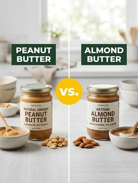 Peanut Butter vs Almond Butter: Which is Best for Baking, Weight Management, and Daily Nutrition?