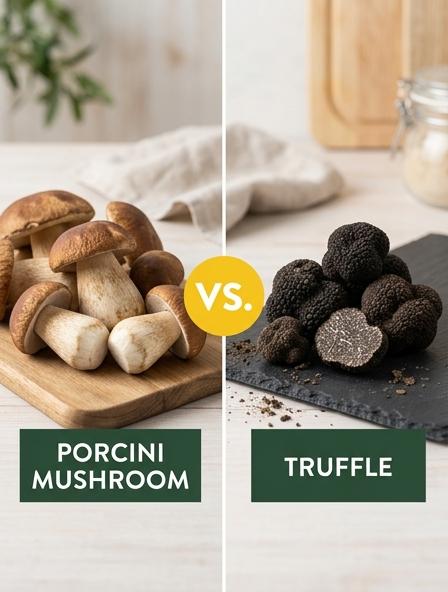 Porcini Mushroom vs Truffle: Which is Best for Aromatic Intensity, Kitchen Budget, and Culinary Versatility?