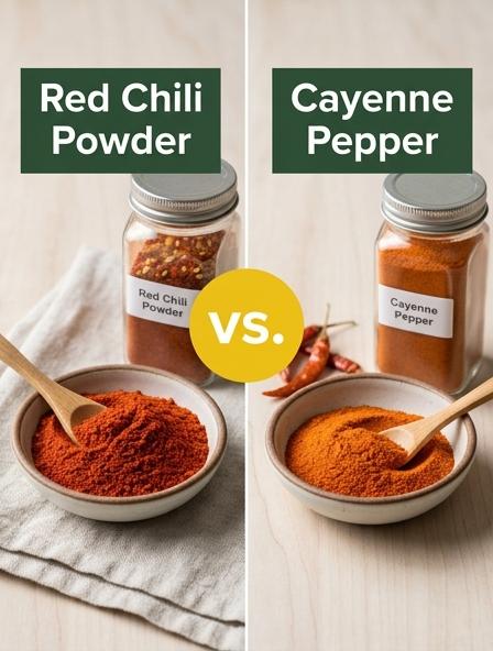 Red Chili Powder vs Cayenne Pepper: Comparing Heat, Flavor, and Nutritional Differences