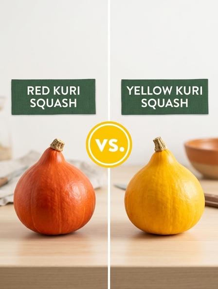 Red Kuri Squash vs Yellow Kuri Squash: Which is Best for Roasting, Nutrition, and Flavor?