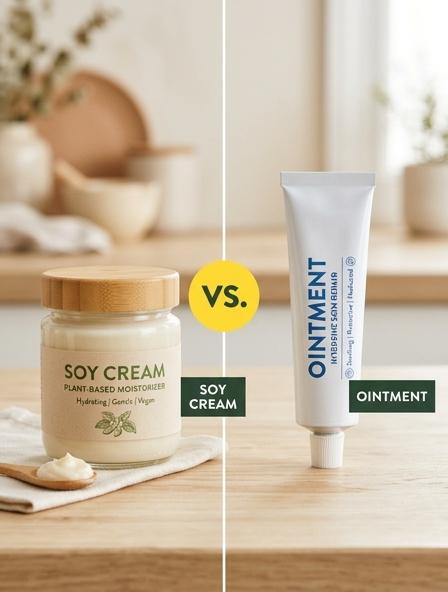 Soy Cream vs Ointment : The Differences in Nutrition, Cooking Performance, and Health Impact