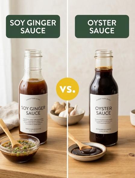 Soy Ginger Sauce vs Oyster Sauce : The Differences in Nutritional Profiles, Culinary Performance, and Health Impact.