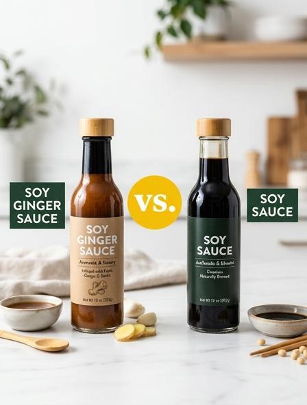 Soy Ginger Sauce vs Soy Sauce: The Differences in Flavor Complexity, Culinary Performance, and Nutritional Profiles