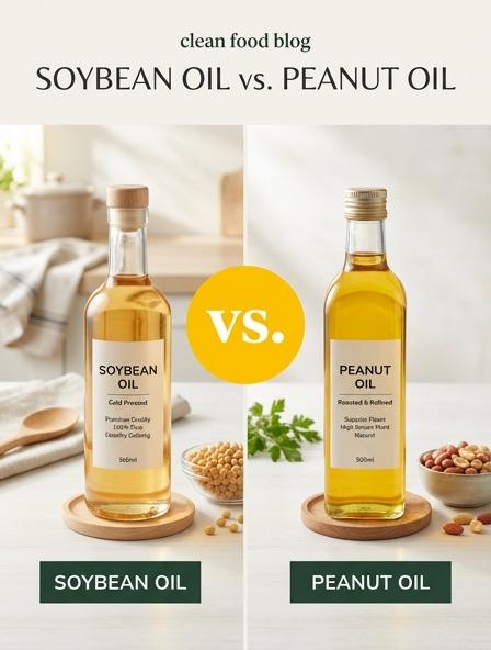Soybean Oil vs Peanut Oil : Comparing Smoke Points, Nutritional Profiles, and Flavor Impact Differences
