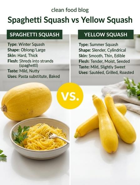 Spaghetti Squash vs Yellow Squash: Which is Best for Nutritional Density, Culinary Versatility, and Long-Term Satiety?