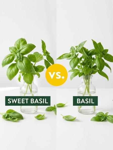 Sweet Basil vs Basil : Comparing Flavor Profiles, Culinary Uses, and Nutritional Differences