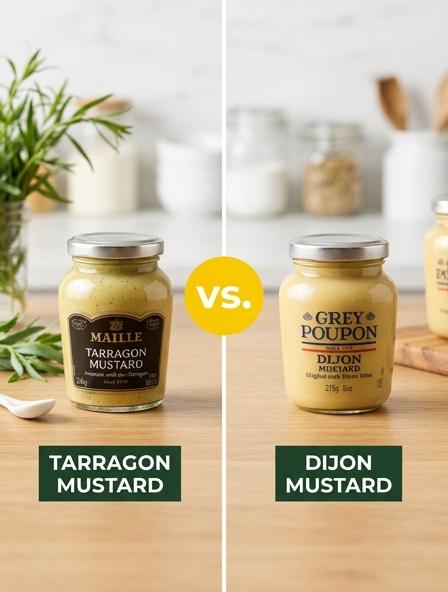 Tarragon Mustard vs Dijon : The Differences in Flavor Profiles, Culinary Performance, and Nutritional Impact