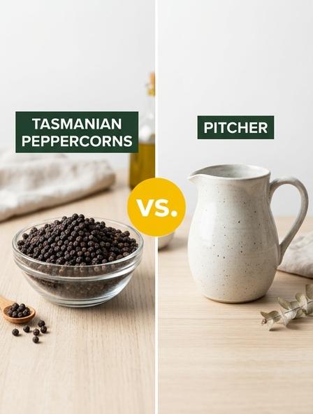 Tasmanian Peppercorns vs Pitcher : The Differences in Flavor Profiles, Antioxidant Density, and Seasoning Performance