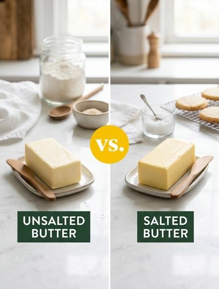Unsalted Butter vs Salted Butter : Which is Best for Pastry Texture, Sodium Management, and Flavor Control?