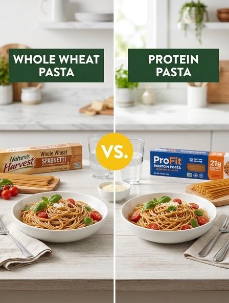Whole Wheat Pasta vs Protein Pasta: Are They The Same? Nutrition, Texture, and Glycemic Index