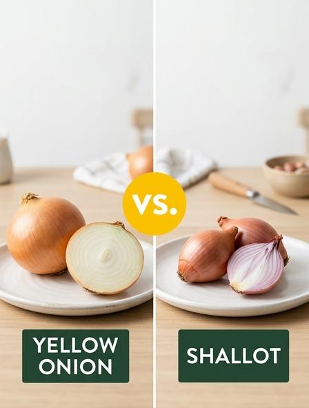 Yellow Onion vs Shallot: Which is Best for Flavor Intensity, Nutritional Density, and Cooking Performance?