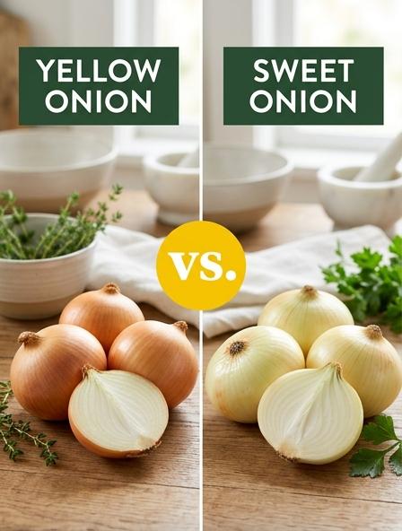 Yellow Onion vs Sweet Onion: Which is Best for Sautéing, Caramelization, and Texture Stability?